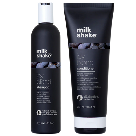 milk_shake Icy Blond Specific Shampoo 300ml & Conditioner 250ml Twin