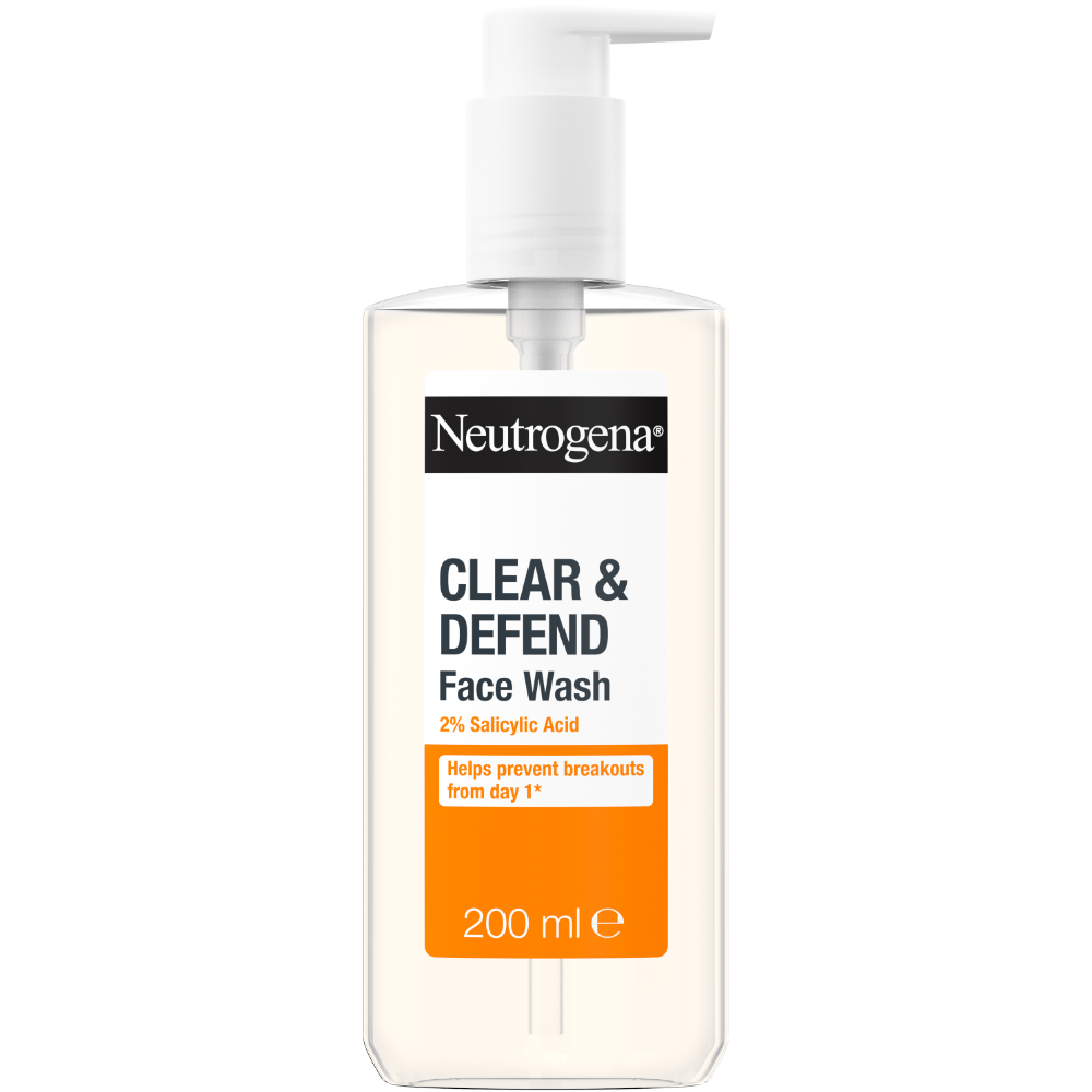 Neutrogena Clear & Defend Facial Wash 200ml 1