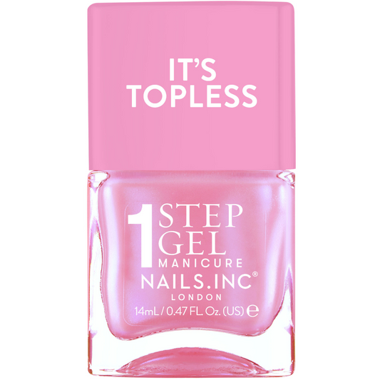 Nails Inc. It's Topless 1-Step Gel Addison Nail Polish 14ml