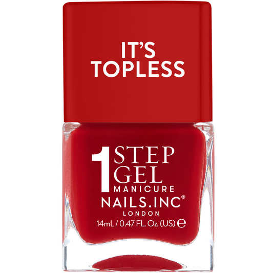 Nails Inc. It's Topless 1-Step Gel Kendall Nail Polish 14ml