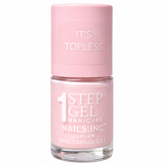 Nails Inc. It's Topless 1-Step Gel Sabrina Nail Polish 10ml