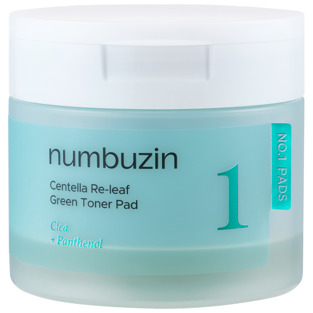 Numbuzin No. 1 Centella Re-leaf Green Toner Pad 190ml
