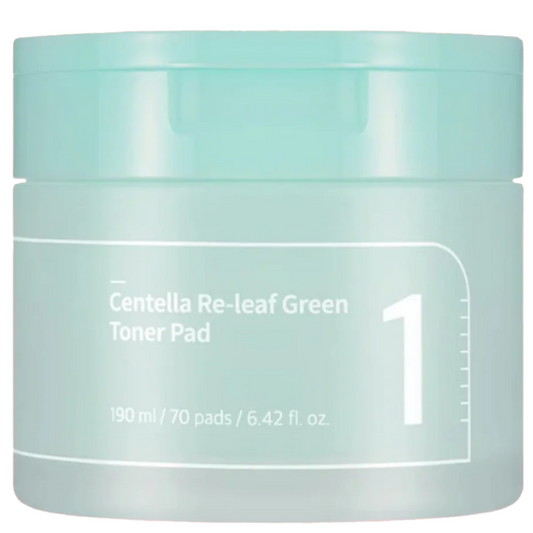 Numbuzin No. 1 Centella Re-leaf Green Toner Pad 190ml