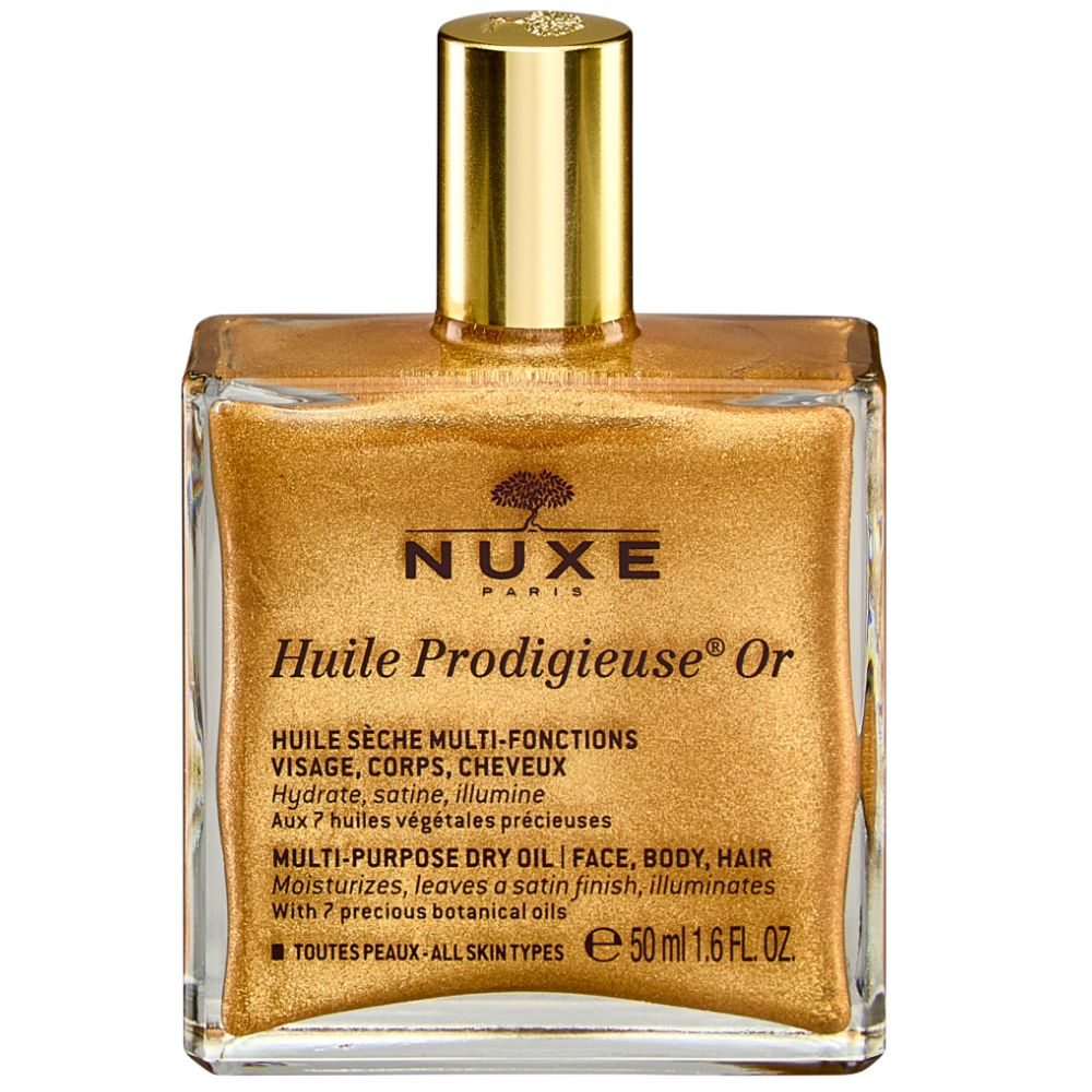 Nuxe Huile Prodigieuse Multi-purpose Golden Shimmer Oil 50ml
