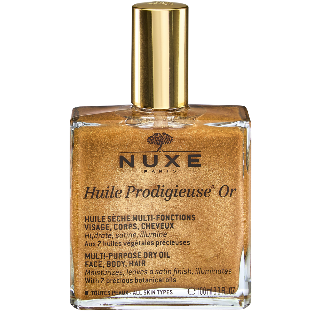 Nuxe Huile Prodigieuse Multi-purpose Golden Shimmer Oil 100ml