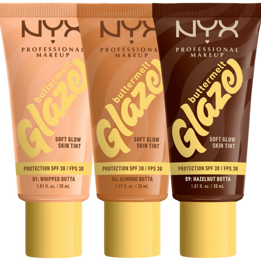 NYX Professional Makeup Buttermelt Glaze Soft Glow Skin Tint+ SPF30 30ml