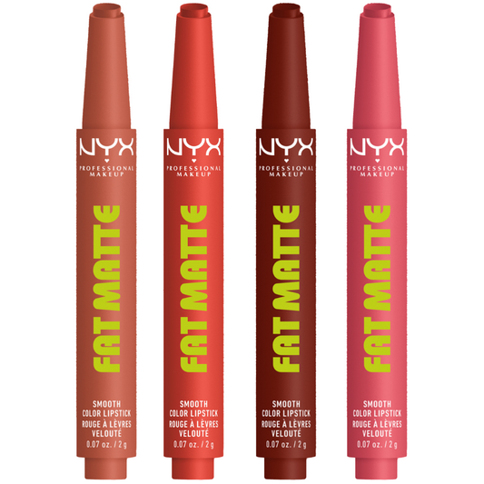 NYX Professional Makeup Fat Matte Smooth Colour Lipstick 2g