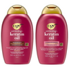OGX Anti-Breakage+ Keratin Oil Shampoo & Conditioner Twin 2 x 385ml