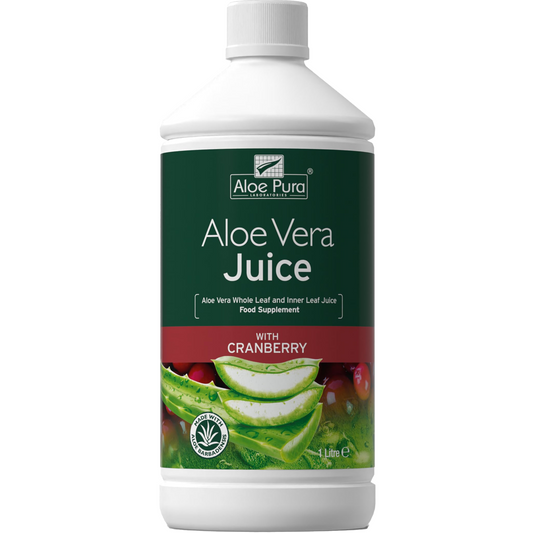Aloe Pura Optima Aloe Vera Cranberry Juice 1000ml