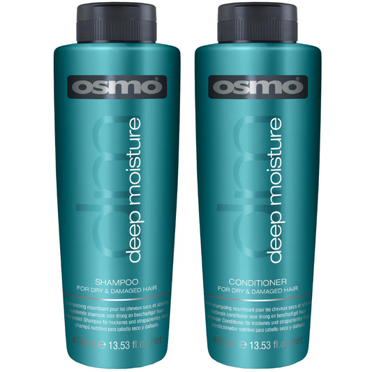 Osmo Deep Moisture Shampoo & Conditioner Twin 2 x 400ml