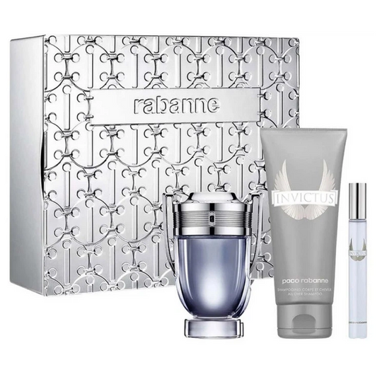 Paco Rabanne Invictus Eau De Toilette Gift Set 100ml
