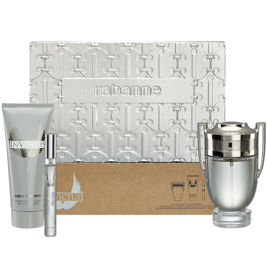 Paco Rabanne Invictus Eau De Toilette Gift Set 100ml