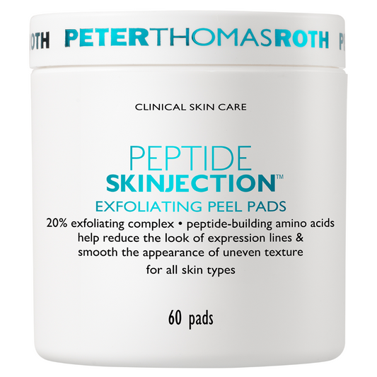 Peter Thomas Roth Peptide Skinjection Exfoliating Peel Pads x60