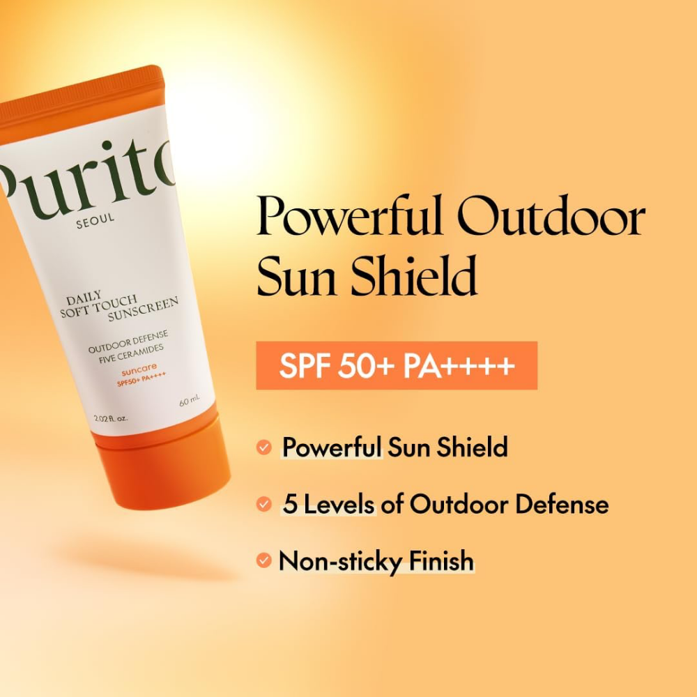 Purito Daily Soft Touch Sunscreen PA++++ SPF50+ 60ml – Justmylook