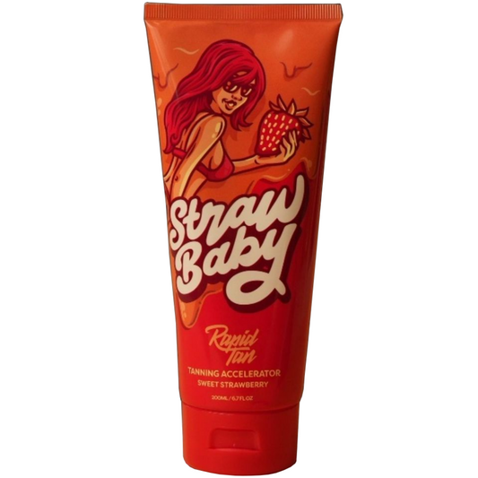 Rapid Tan Strawbaby Tanning Accelerator Lotion 200ml