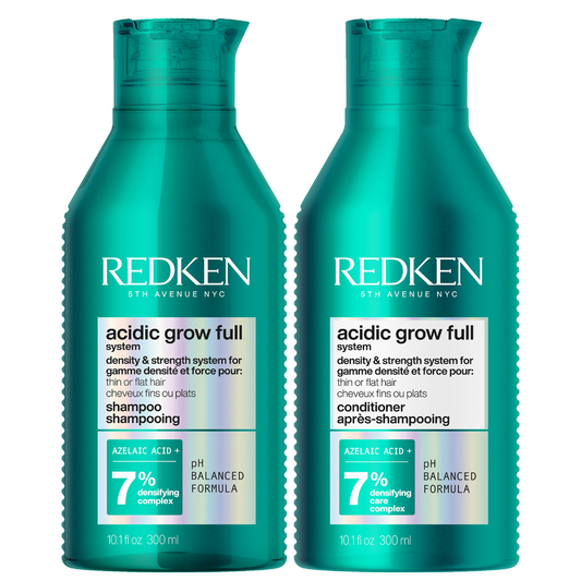 Redken Acidic Grow Full System Densifying Shampoo & Conditioner Twin 2 x 300ml