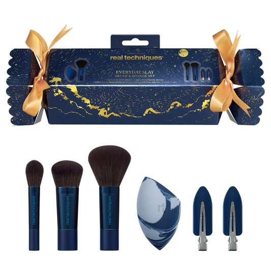 Real Techniques Everyday Slay Brush & Sponge Set