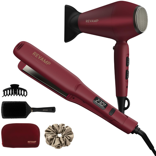 Revamp Progloss The Forever Love Hair Dryer & Straightener Gift Set