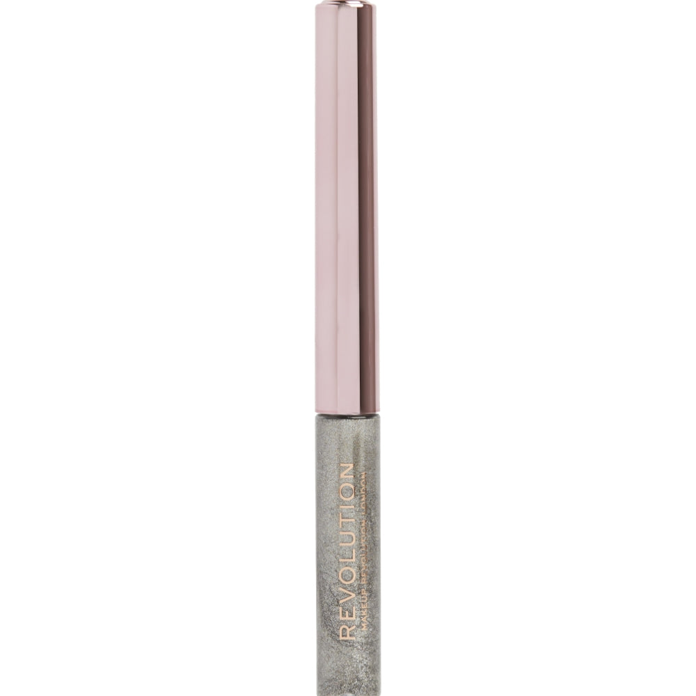 Makeup Revolution Super Flick Liquid Eyeliner 2.4ml - Silver