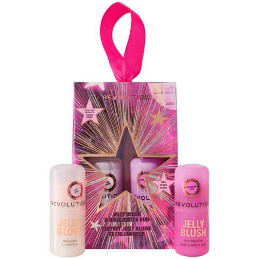 Makeup Revolution Jelly Blush & Highlighter Gift Set