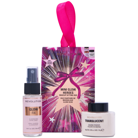 Makeup Revolution Mini Glow Hero's Makeup Setting Duo