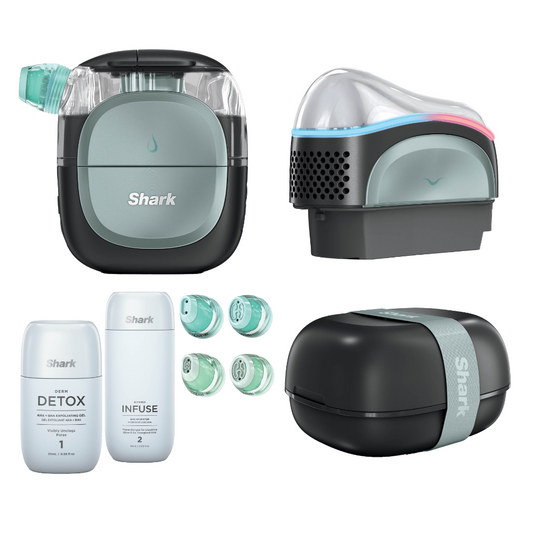 Shark Beauty FacialPro Glow Glow-Boosting At-Home Facial System Spa Warm Black