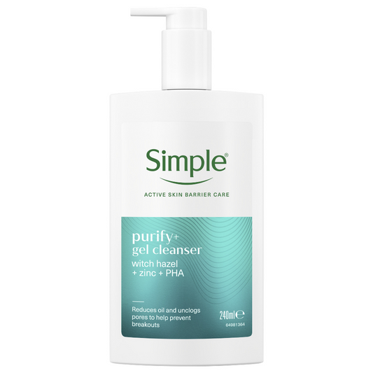 Simple Purify+ Gel Cleanser 240ml