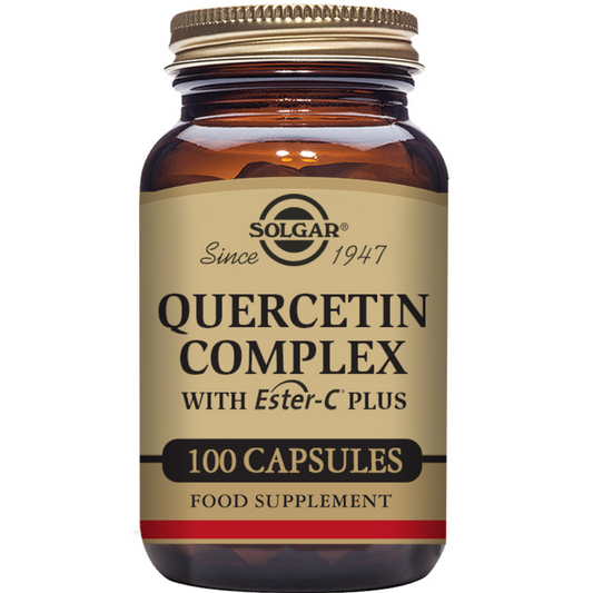 Solgar Quercetin Complex With Ester-C Plus 100 Vegetable Capsules