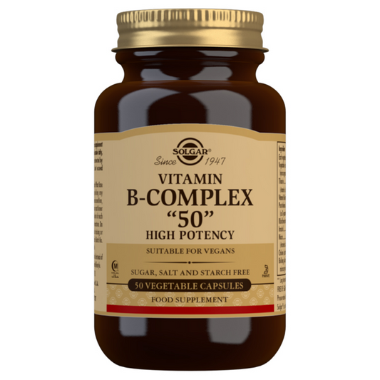 Solgar Formula Vitamin B-Complex '50' High Potency 50 Vegetable Cap