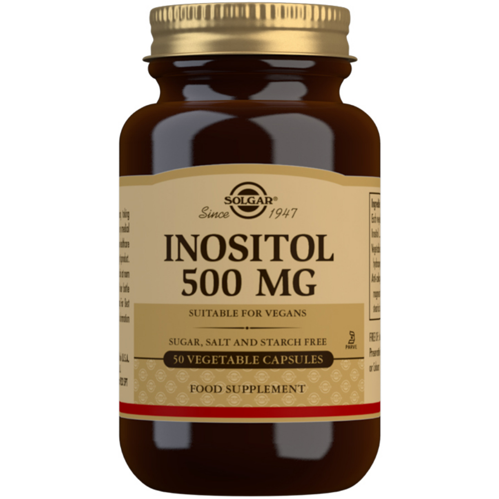 Solgar Inositol 500 mg 50 Vegetable Capsules – Justmylook