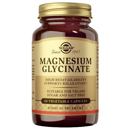 Solgar Magnesium Glycinate 60 Capsules