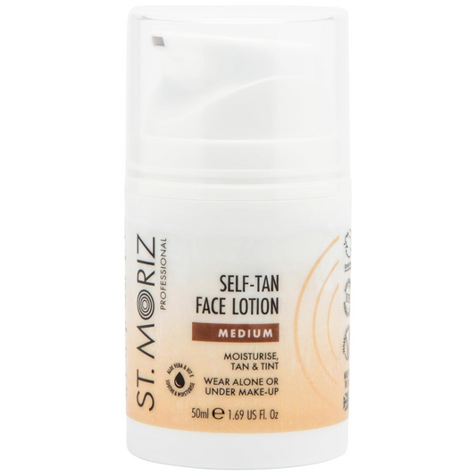 St. Moriz Professional Self Tan Face Lotion Medium 50ml