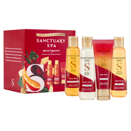 Sanctuary Spa Spiced Signature Pampering Body Rituals Gift Set