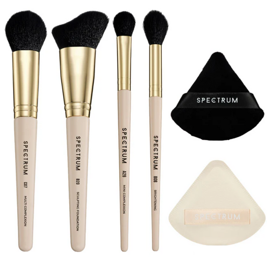 Spectrum Collections All About The Brush 6 Piece Flawless Face Makeup Brush Set
