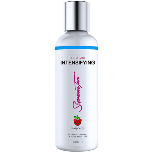 SupremeTan Ultra Fast Intensifying Tanning Cream Raspberry 200ml