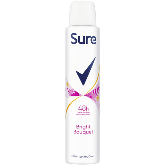 Sure 48h Bright Bouquet Anti-Perspirant Deodorant Spray 200ml