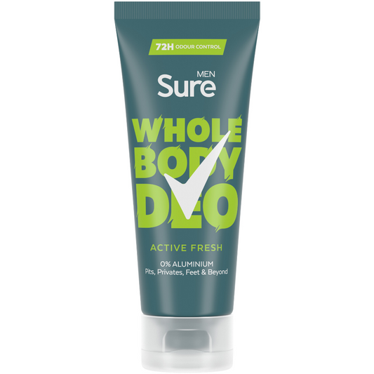 Sure Men 72h Active Fresh Whole Body Deodorant Cream 75ml