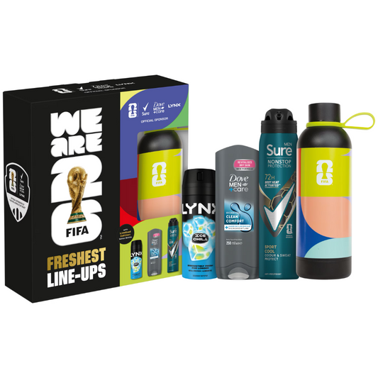 Sure FIFA Hydrate Men's Gift Set with Water Bottle