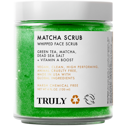 Truly Beauty Matcha Scrub Whipped Face Scrub 120ml