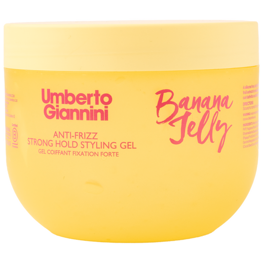 Umberto Giannini Banana Jelly Anti-Frizz Strong Hold Styling Gel 475ml