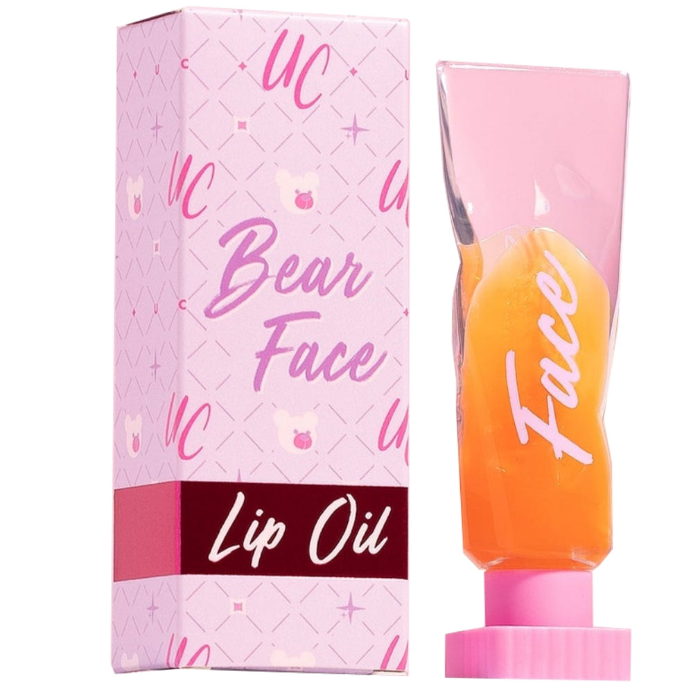 Unicorn Cosmetics Hydrating Bear Face Lip Oil 7ml - Passion Bear-Tini