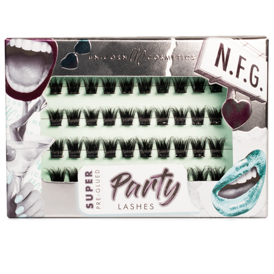 Unicorn Cosmetics N.F.G. Super Pre-Glued Party Lashes