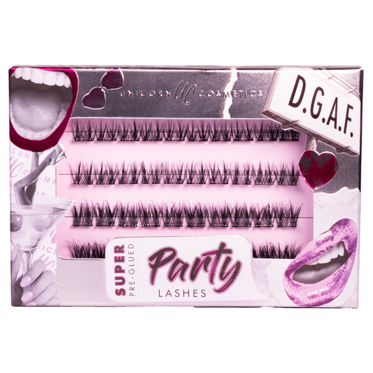 Unicorn Cosmetics D.G.A.F. Super Pre-Glued Party Lashes