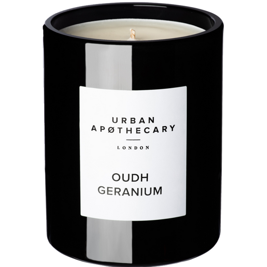 Urban Apothecary Oudh Geranium Signature Jar Candle 300g