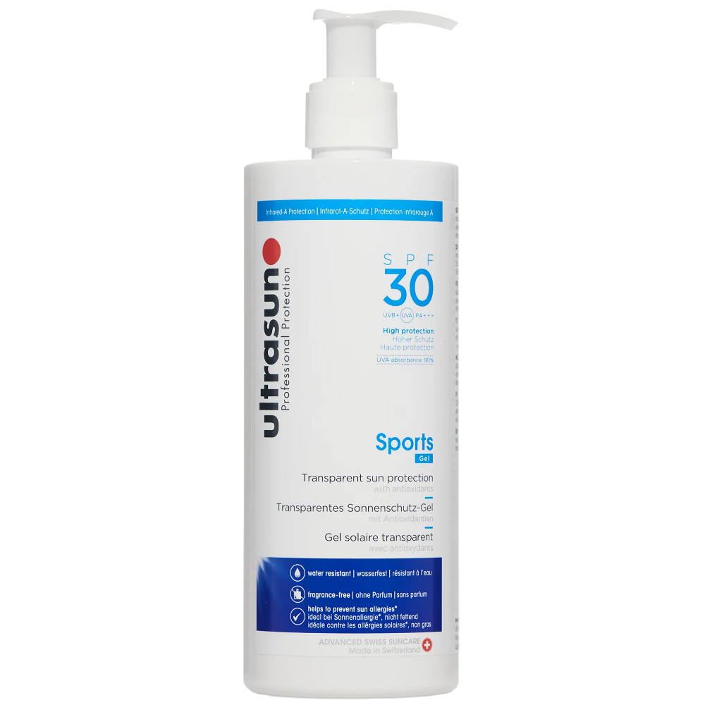 Ultrasun Sports Transparent Sun Protection Gel PA+++ SPF30 400ml