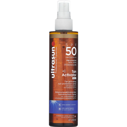 Ultrasun Body Tan Activator Spray SPF50 200ml