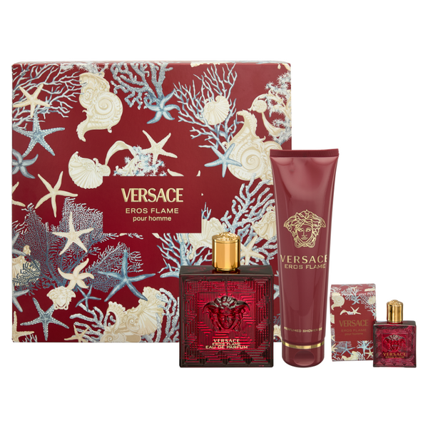 Versace Eros Flame Eau De Parfum Gift Set 100ml – Justmylook