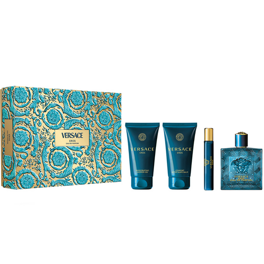 Versace Eros Pour Homme Eau De Parfum Gift Set 100ml
