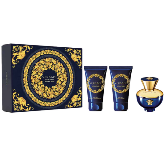 Versace Dylan Blue Pour Femme Eau De Parfum Gift Set 50ml