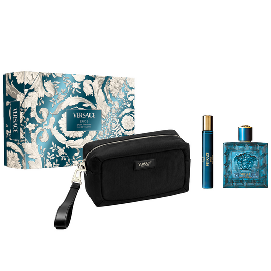 Versace Eros Pour Homme Eau De Toilette Gift Set 100ml